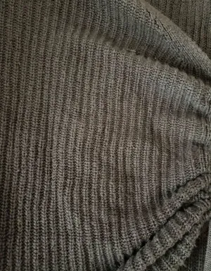 Hollister Black Ruched Sweater thumbnail 4