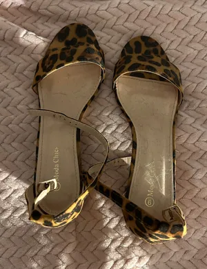 & Other Stories 2 inch cheetah heels thumbnail 1