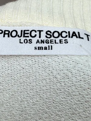 New Project Social T Cream Half-Zip Pullover thumbnail 8