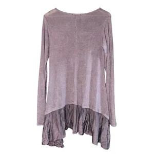 Tempo Paris Long Sleeve Fairy Top Medium Whimsical Boho Grunge Ballet Lagenlook‎ thumbnail 4