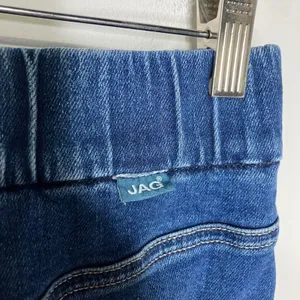 Jag on the go skort denim women's size‎ 4 casual minimalist modest neutral thumbnail 7