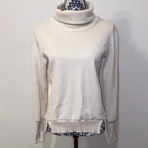 ALO Yoga Haze Funnel Neck Pullover Sweatshirt Size XS thumbnail 2