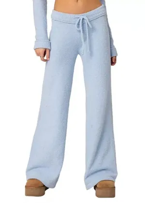Edikted NWT Plush Super Soft Knit Pants thumbnail 1