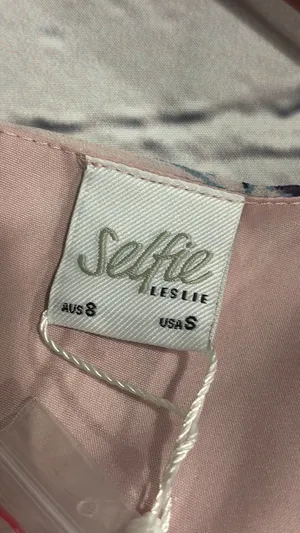 Selfie Leslie Belle Cut-Out Detail Frill Accent Dress Floral Print thumbnail 14