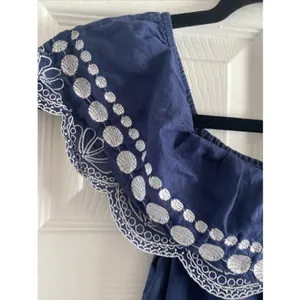 Calypso St Barth Target Dress Womens Size S Blue Cotton Vacation Travel Cruise thumbnail 2
