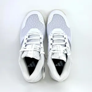 adidas Crazyflight 6 Mid Womens 8.5 Indoor Volleyball Shoes White Silver HP7030 thumbnail 9