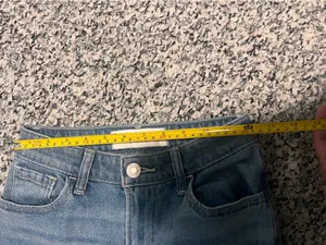 Hollister High Rise Straight Jeans, Size 000R/23 thumbnail 7