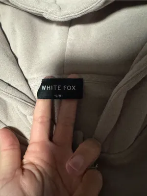 White Fox hoodie thumbnail 8