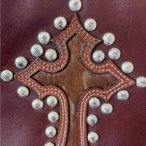 Montana Silversmiths Leather Cowhide Shoulder Bag thumbnail 3