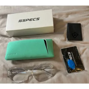 NEW Round Reading Glasses Blue Light Blocking Matte Frame Computer Readers White thumbnail 2