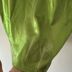 NEW!! Bailey 44 Metallic Shimmery Green Top Slightly Sheer‎ thumbnail 6