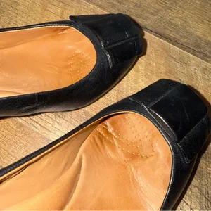 Clarks Leather Heels Bow Accent Chunky Heel thumbnail 10