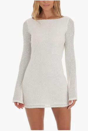Amazon White dress thumbnail 1