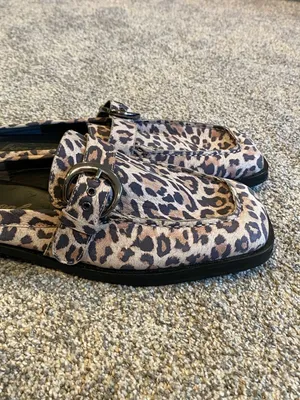 Free People Mazie Mule In Leopard Suede Size 39/ 8.5 thumbnail 5