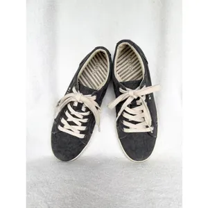 Taos Star Women’s Charcoal Gray Canvas Sneakers Lace Up Arch Support Size 8.5 thumbnail 2