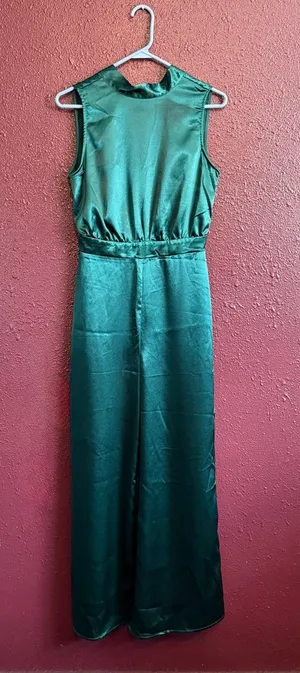 Lulus miami Dark Green Jumpsuit Small thumbnail 1