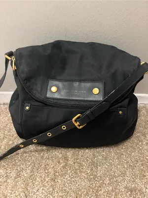 Marc Jacobs Preppy Natasha large crossbody bag black thumbnail 10