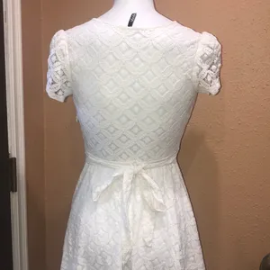 Lulus white lace dress thumbnail 4