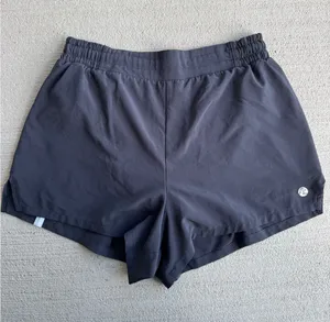 Rhoback Women’s Small Black Running Shorts High waisted 2.5” inseam thumbnail 1