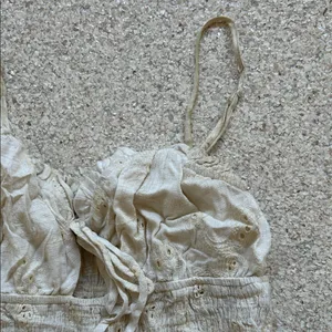 ILLA ILLA Cream Ruffled Dress thumbnail 3