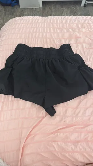 Black Get Your FP Movement Flirt On Shorts thumbnail 3