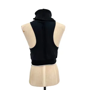 Free People Movement Sleeveless Cropped Turtleneck Tank Top Black Size XS thumbnail 5