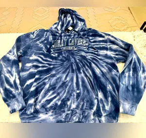 NWT XL Tie-dyed lightweight Hoodie “Luray Taverns, VA” thumbnail 1
