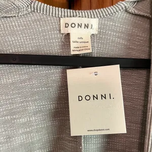 Anthropologie DONNI. Ribbed Sandwash Open Cardigan thumbnail 7
