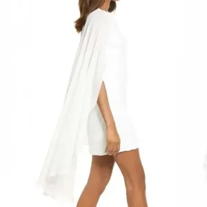 One33 Social White Sequin Cape Minidress Size 10 Bridal Cocktail Sheath thumbnail 14