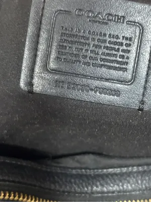 Coach Hallie black pebbled leather shoulder bag thumbnail 8