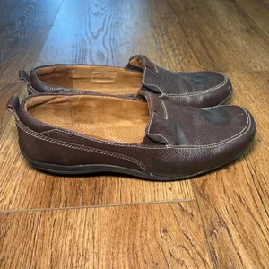 Naturalizer Fragrance Brown Leather Comfort Loafers Slip On Shoes Womens 8.5 M thumbnail 5