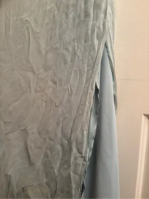 Y2K Sage Green Maxi Dress with V-Neck thumbnail 5
