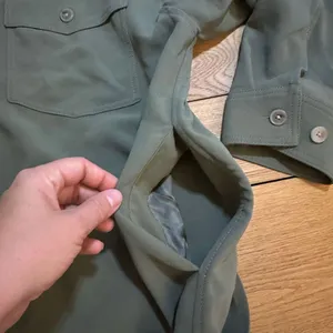 Aritzia Wilfred The Ganna shirt jacket bitter sage xl thumbnail 8