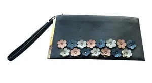 Coquette Floral Applique Wristlet Clutch Pastel Cottagecore Purse thumbnail 1