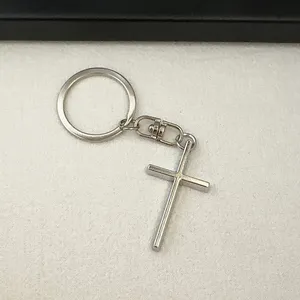 Cross Keychain Charm for Men Women Car Keychain Key Ring Bag Charm Couple Gifts thumbnail 4