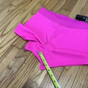 SHEFIT‎ NWT V Waist Biker Short in Pink Glo Size Medium thumbnail 7