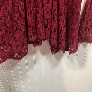 BKE sheer lace long sleeve tunic thumbnail 5