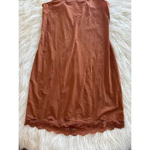 Skims Fits Everybody Lace Slip Dress Bronze Size 2X thumbnail 6