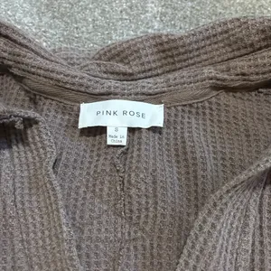 Brown Knitted Collared Sweater thumbnail 2