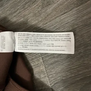 Abercrombie & Fitch Sweetheart Neck Bodysuit Soft A&F Collection XS Brown Thong thumbnail 3