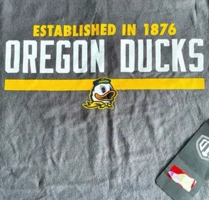 NCAA Oregon Ducks "Quack Attack" Unisex Graphic T-Shirt - New - Size Large thumbnail 4