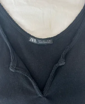 Zara Black Tank Top thumbnail 2