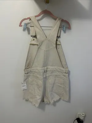 We The Free Sun-kissed Denim Short Overalls thumbnail 8