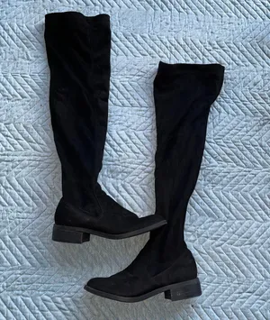 ALDO Black Over The Knee Boots Size 9 thumbnail 1
