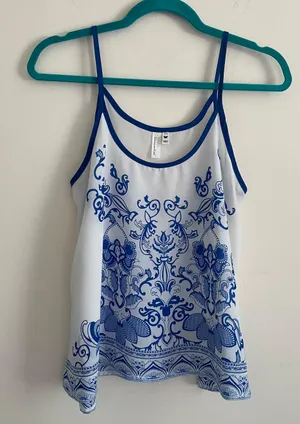 between me and you Camisole Medium White thumbnail 1