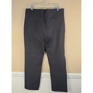 NWT Quince Womens‎ Black Ultra Stretch Ponte Straight Leg Pants XL thumbnail 2