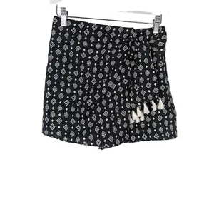 ZARA Tassel Printed Skort XS thumbnail 2