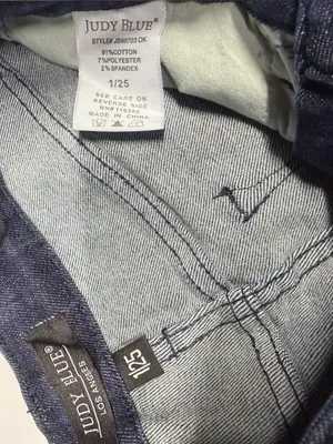 Judy Blue Skinny Fit Dark Wash Womens jeans size 1 |‎ 25 thumbnail 3