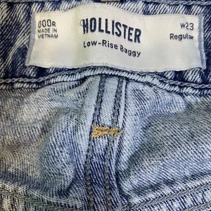 Hollister Low-Rise Baggy Jeans Women 000R W23 Blue Acid Wash Denim Y2K 90s EUC thumbnail 6