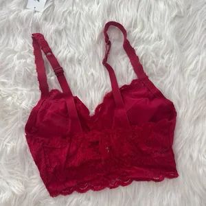 Cosabella Never Say Never Curvy Sweetie Soft Bra Mystic Red Size XS thumbnail 5